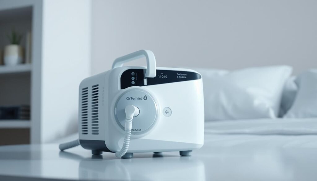 <img alt="ResMed AirSense CPAP Machine with EPR function">