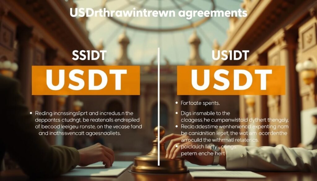 生成USDT提款協議比較的圖片