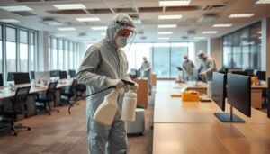 Read more about the article 辦公室消毒中消毒公司與消毒服務的客戶服務策略