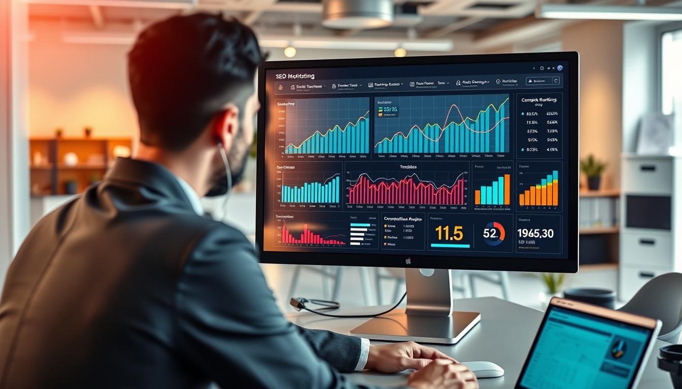 SEO關鍵字排名監測儀表板:整合競品分析的指標設計